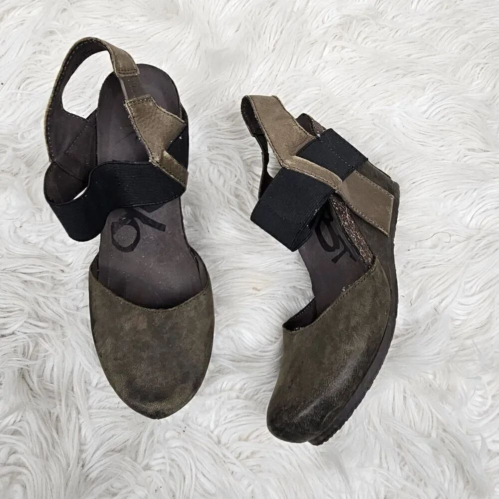 Otbt Rexburg Wedge Pump Women's Size 6 Chocolate Brown Women's